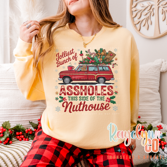 ASSHOLES- DTF TRANSFER