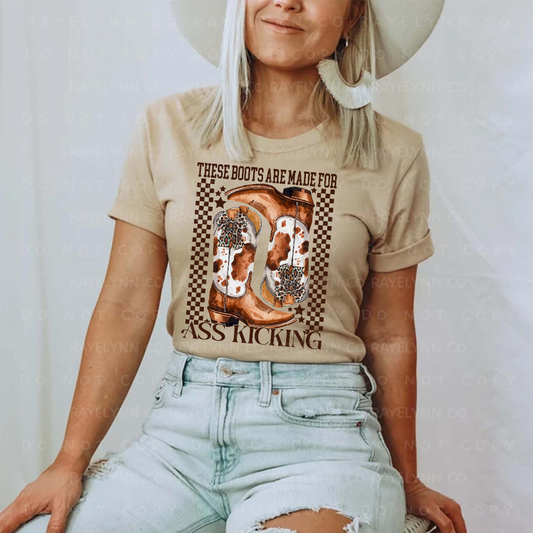 ASS KICKING- DTF TRANSFER