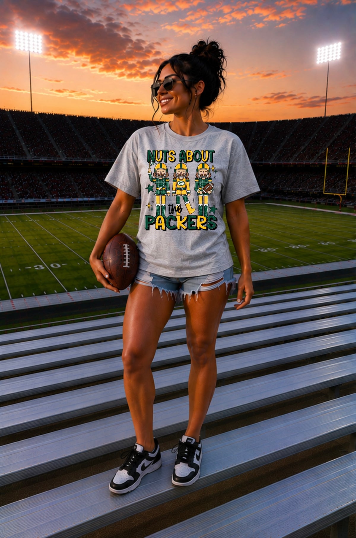 NUTS ABOUT THE PACKERS -DTF TRANSFER