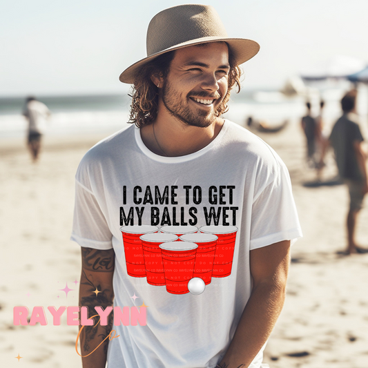 BALLS WET- DTF