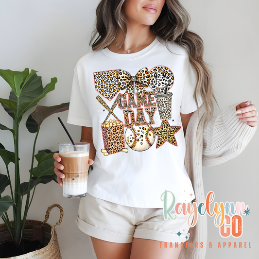 BASEBALL GAMEDAY FAUX- DTF TRANSFER
