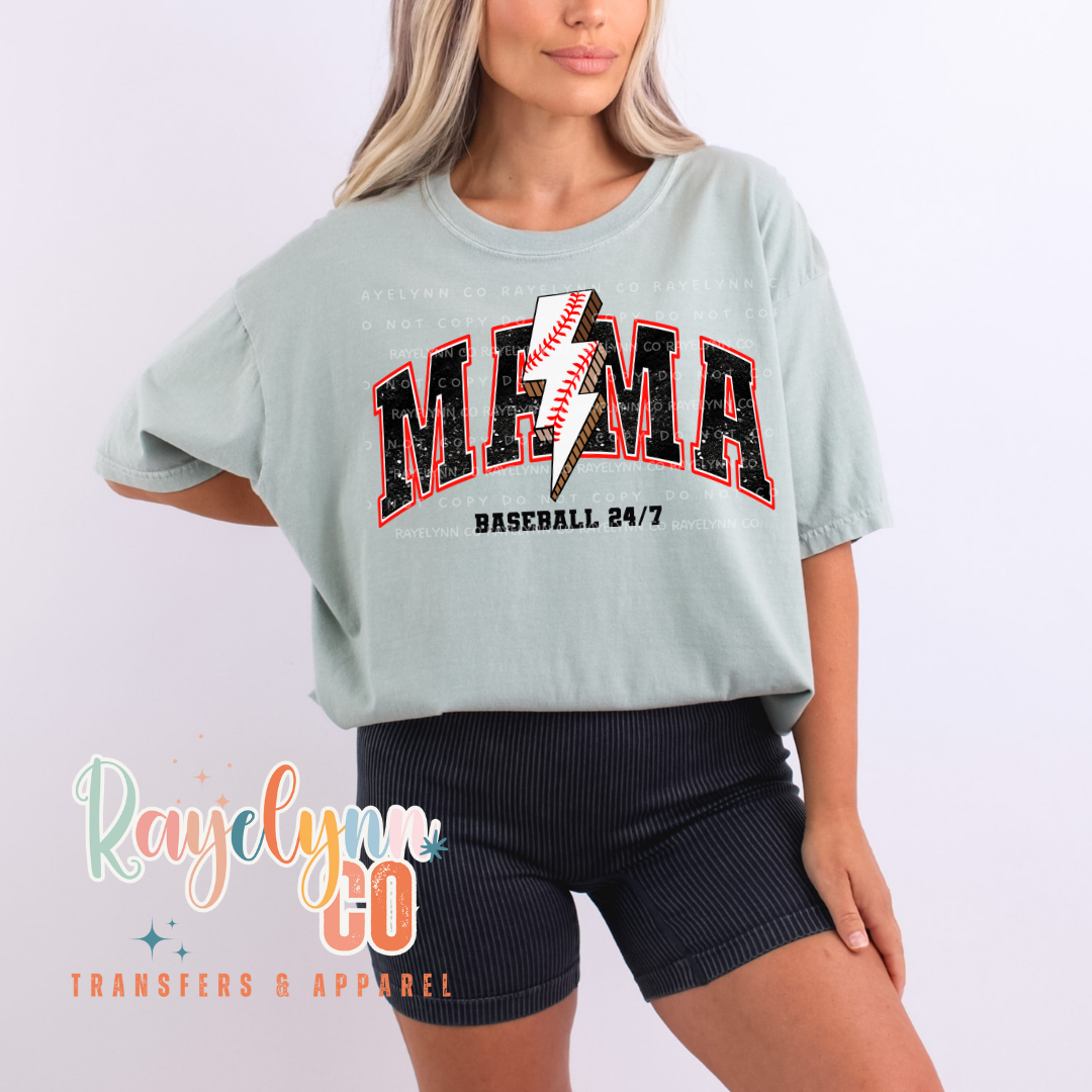 BASEBALL MAMA- DTF TRANSFER