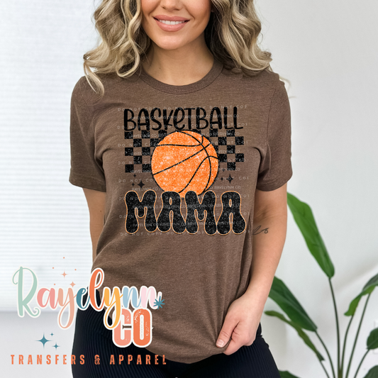 BASEBALL MAMA STACKED- DTF TRANSFER