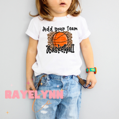 BASKETBALL CHEETAH- DTF