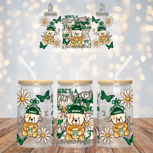 BEAR CUP- UV DTF WRAP