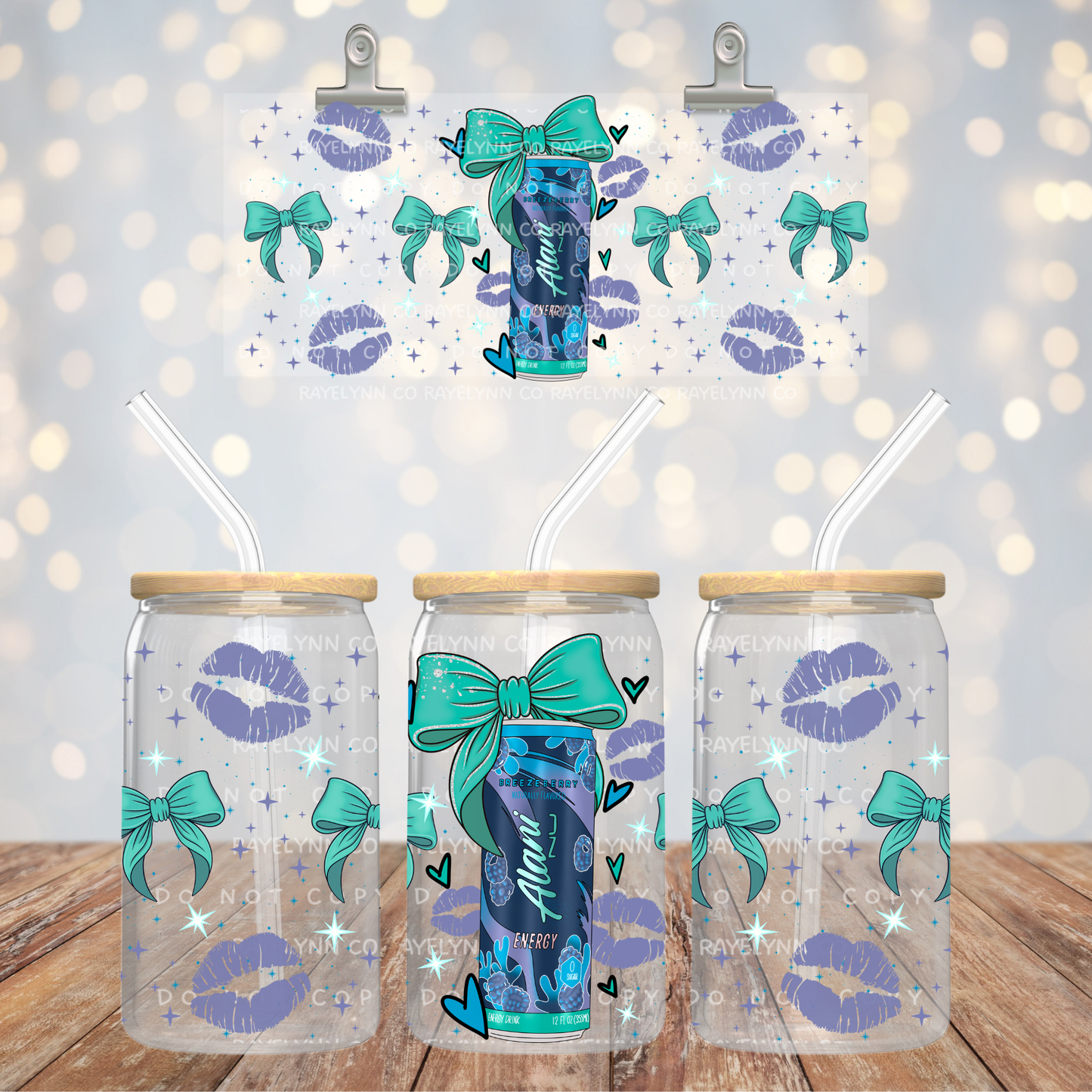 BLUEBERRY- UV DTF WRAP