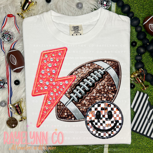 BOLT PINK FOOTBALL- DTF