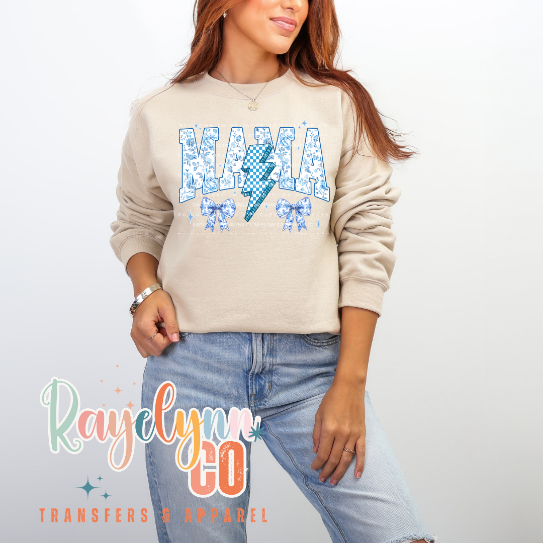 BLUE MAMA- DTF TRANSFER