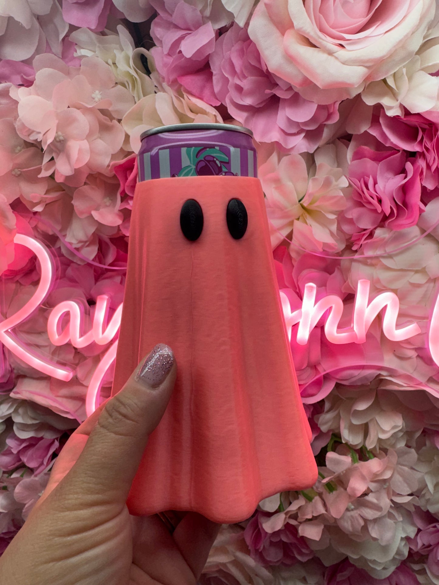 GHOSTIE 12 OZ SKINNY DRINK HOLDER
