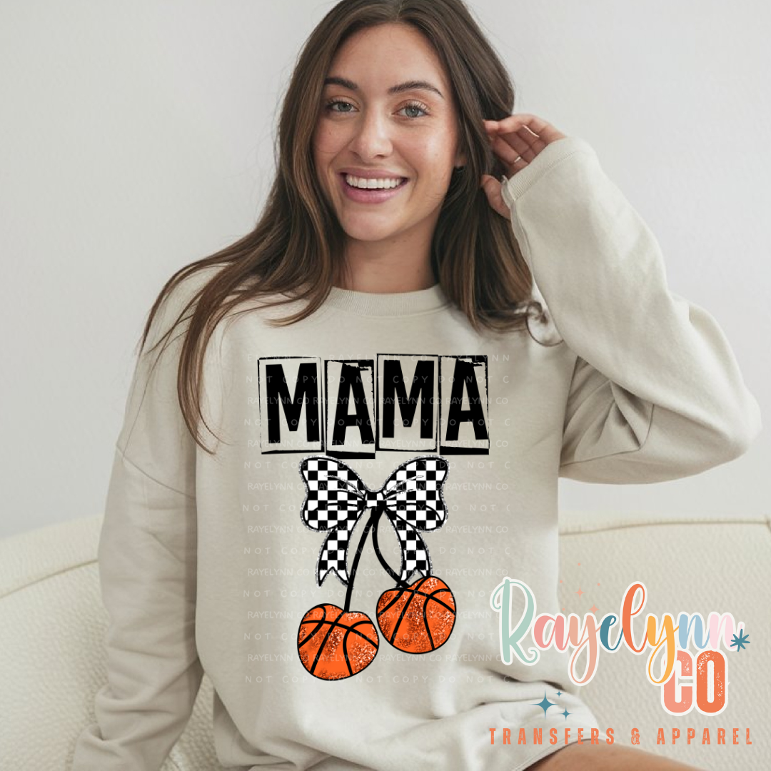 CHERRY BASKETBALL MAMA- DTF TRANSFER