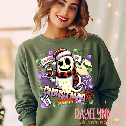 CHRISTMAS SPIRIT VIBES- DTF