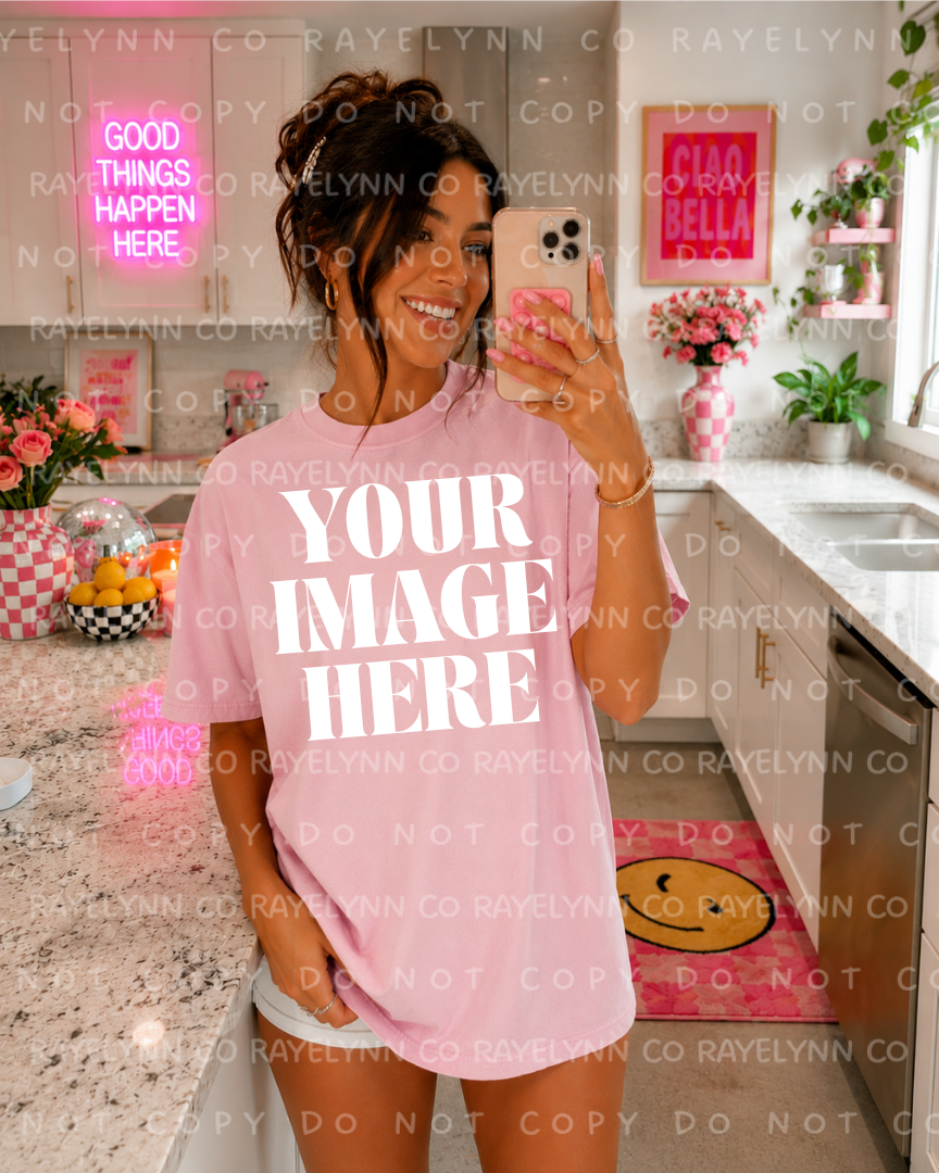 COMFORT COLOR BLOSSOM BLANK MOCK UP- DIGITAL DOWNLOAD