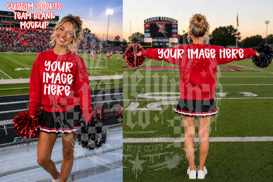 CUSTOM SHIRT/CREWNECK SPORTS THEME- DIGITAL DOWNLOAD