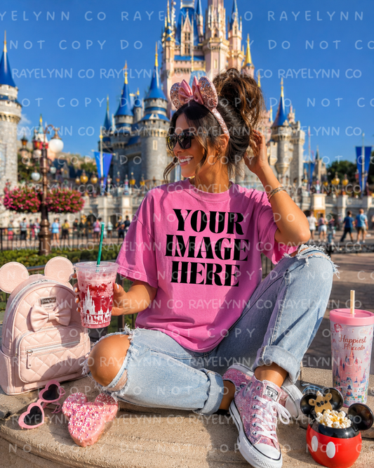 COMFORT COLOR CRUNCHBERRY BLANK MOCK UP- DIGITAL DOWNLOAD