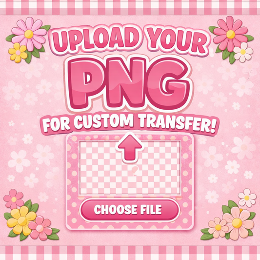 CUSTOM OVERSIZED TRANSFER (SHOULDER TO SHOULDER)- DTF TRANSFER