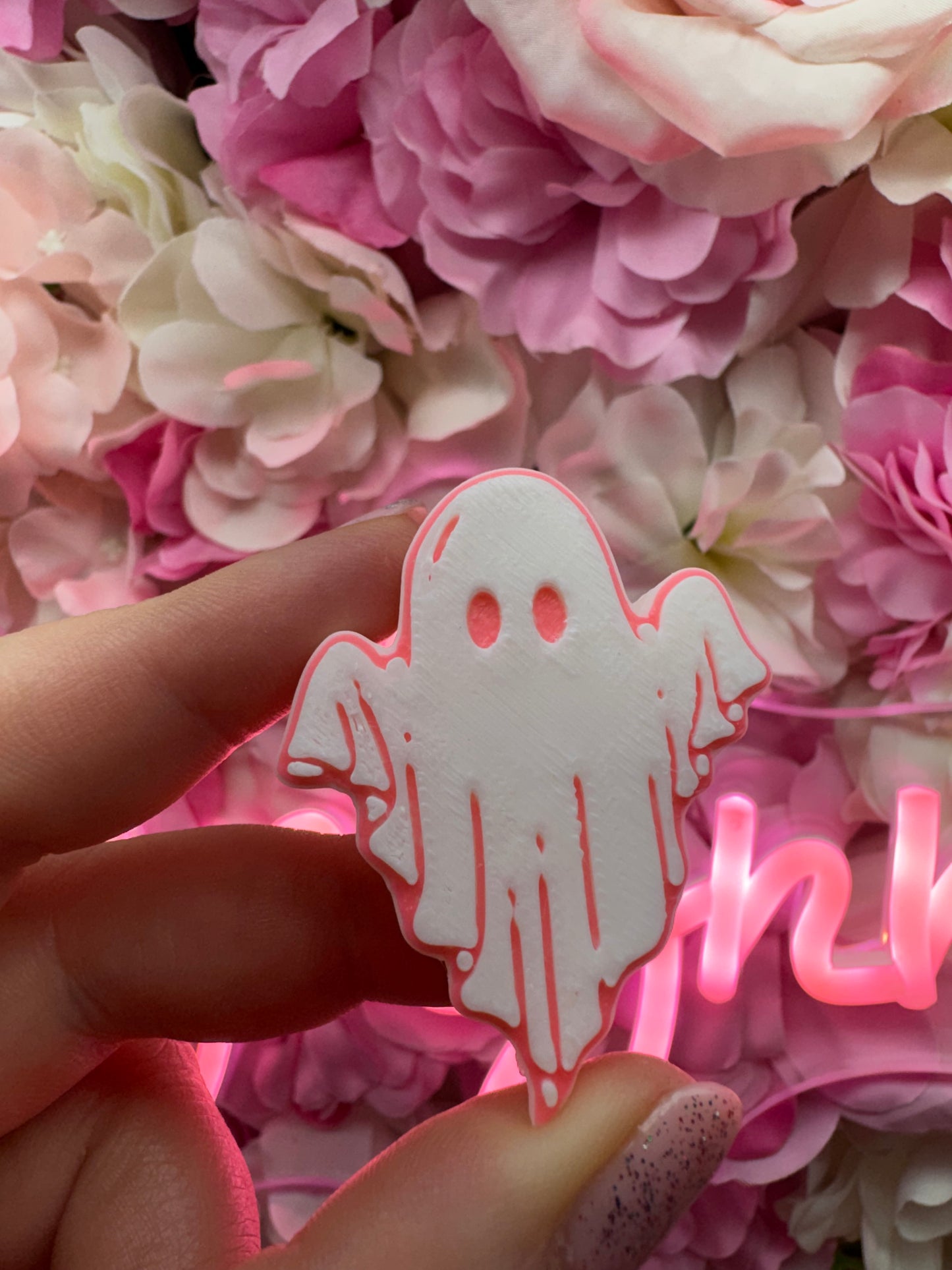 GHOST- 3D STRAW TOPPERS