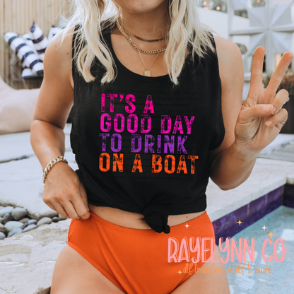 DRUNK ON A BOAT- DTF