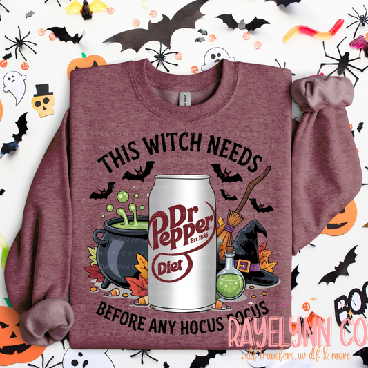 THIS WITCH NEEDS DR. PEP- DTF