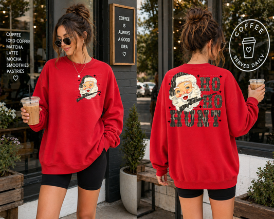 HO HO HUNT  (BUNDLE W/POCKET)- DTF