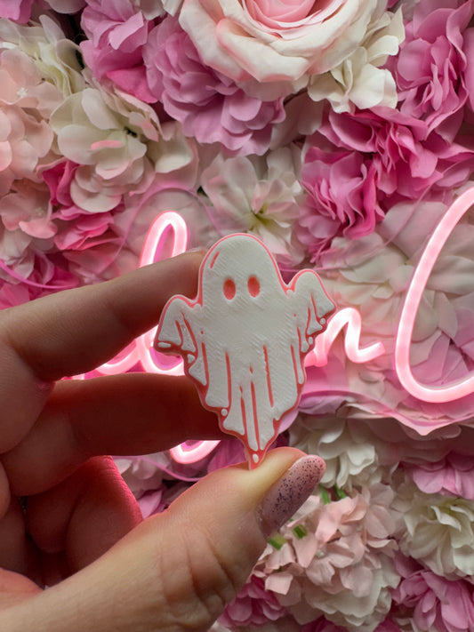 GHOST- 3D STRAW TOPPERS