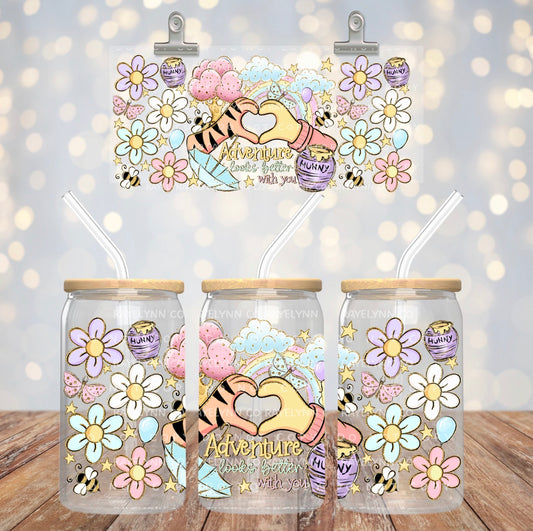 ADVENTURE HONEY POT - UV DTF WRAP
