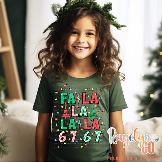 FA LA LA 67- DTF TRANSFER