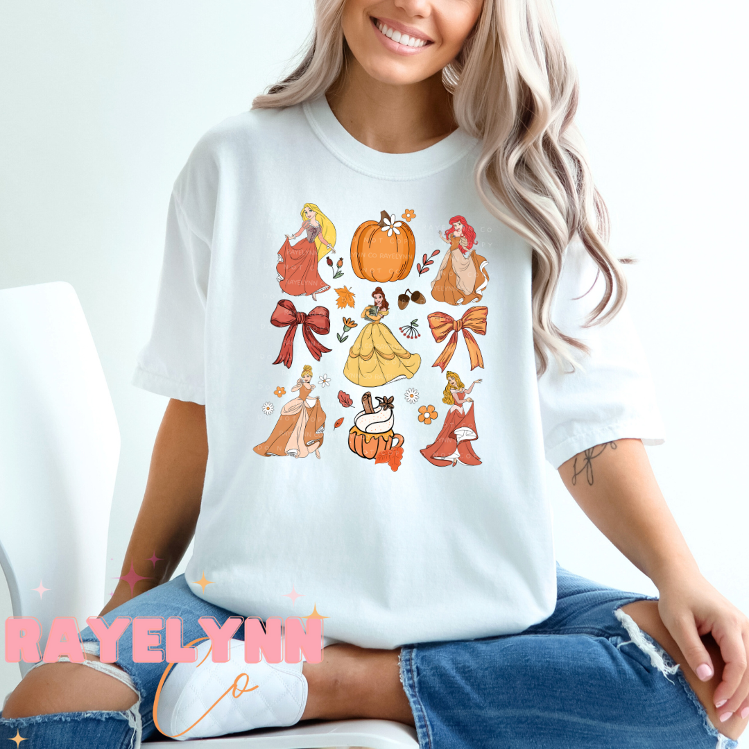 FALL PUMPKIN PRINCESS- DTF