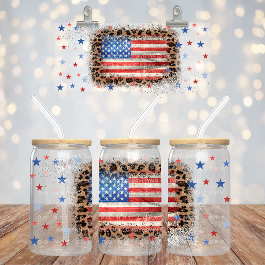 FLAG- UV DTF WRAP