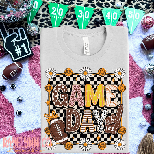 GAME DAY DAISY- DTF