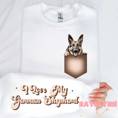 I LOVE MY (PICK YOUR DOG)- DTF