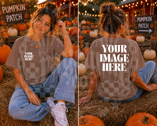 GILDAN CHESTNUT BLANK MOCK UP- DIGITAL DOWNLOAD