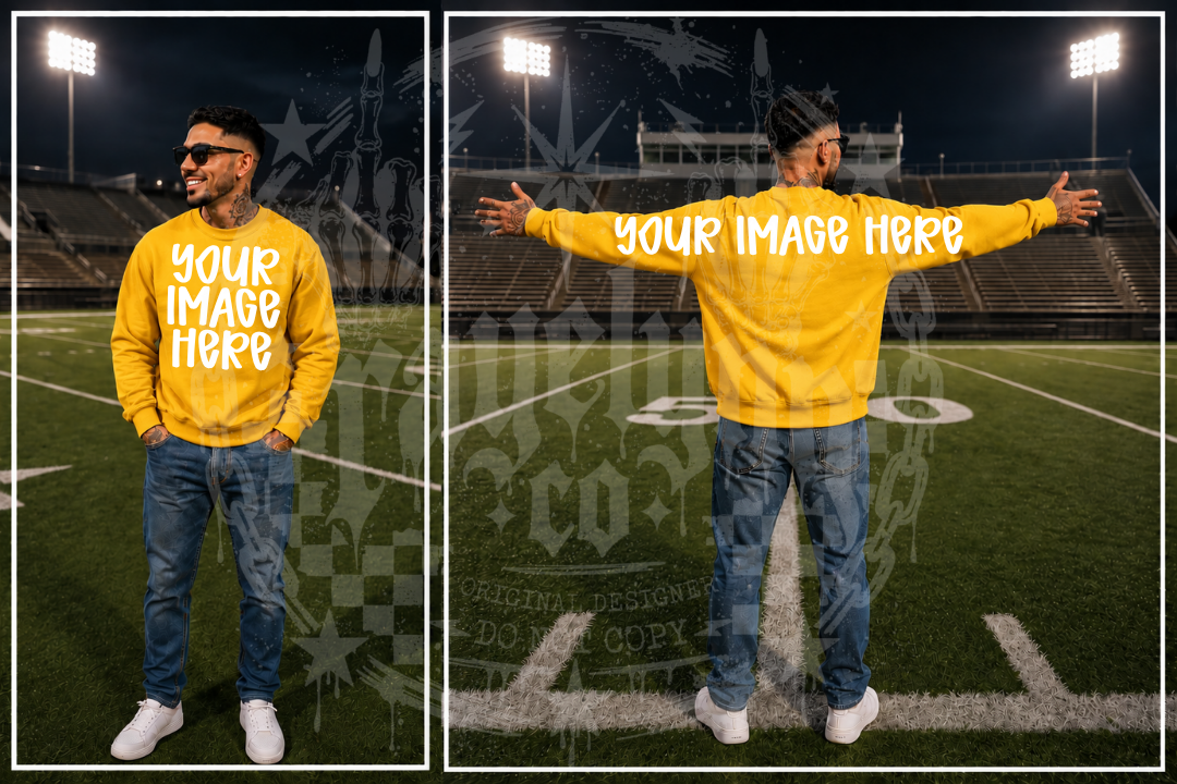 GILDAN GOLD BLANK MOCKUP- DIGITAL DOWNLOAD