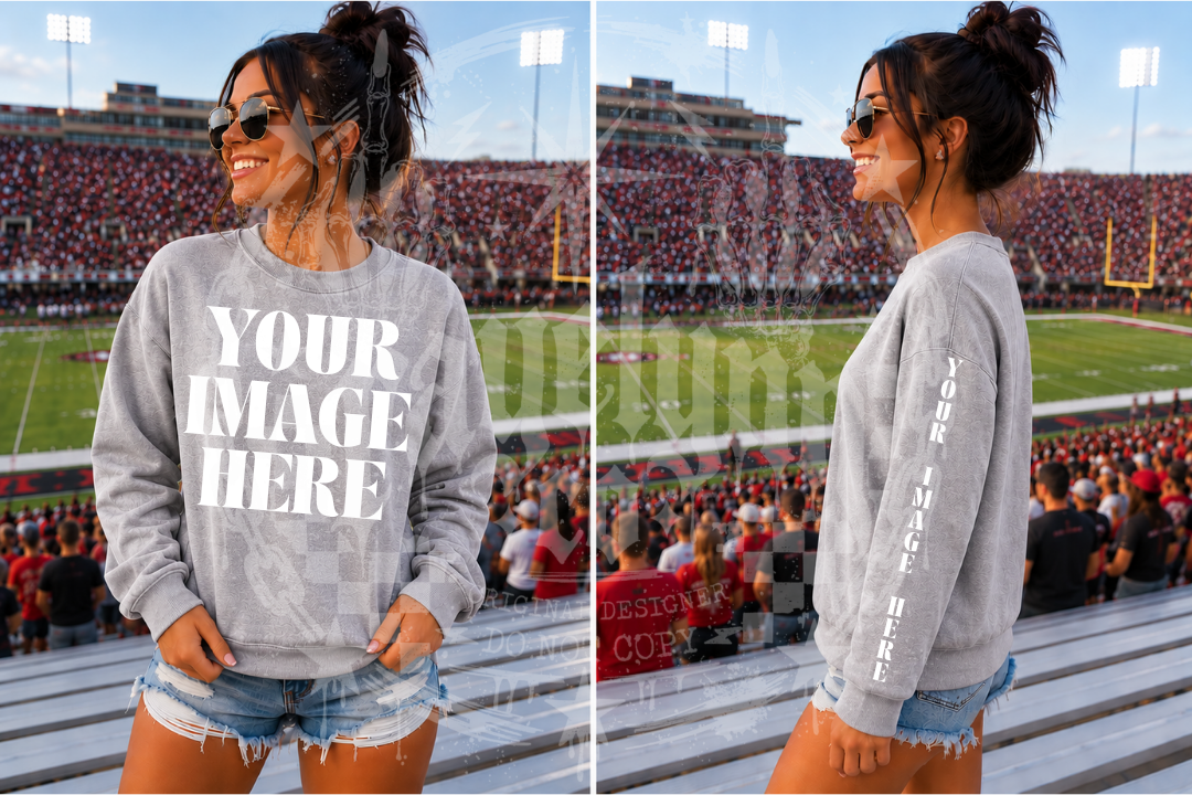 GILDAN SPORTS GREY BLANK MOCKUP- DIGITAL DOWNLOAD