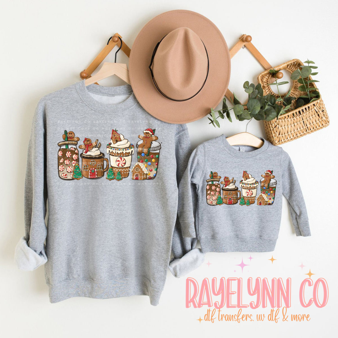 GINGERBREAD DRINKS- DTF