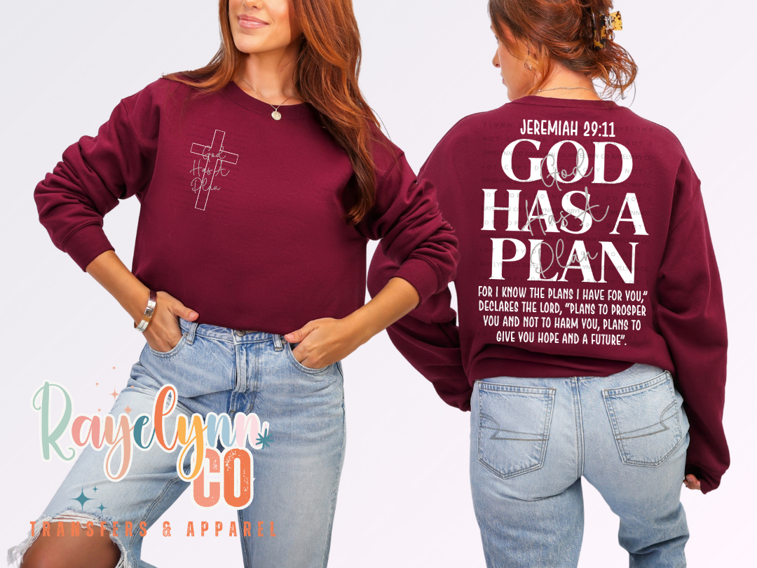 GOD HAS A PLAN(BUNDLE)- DTF