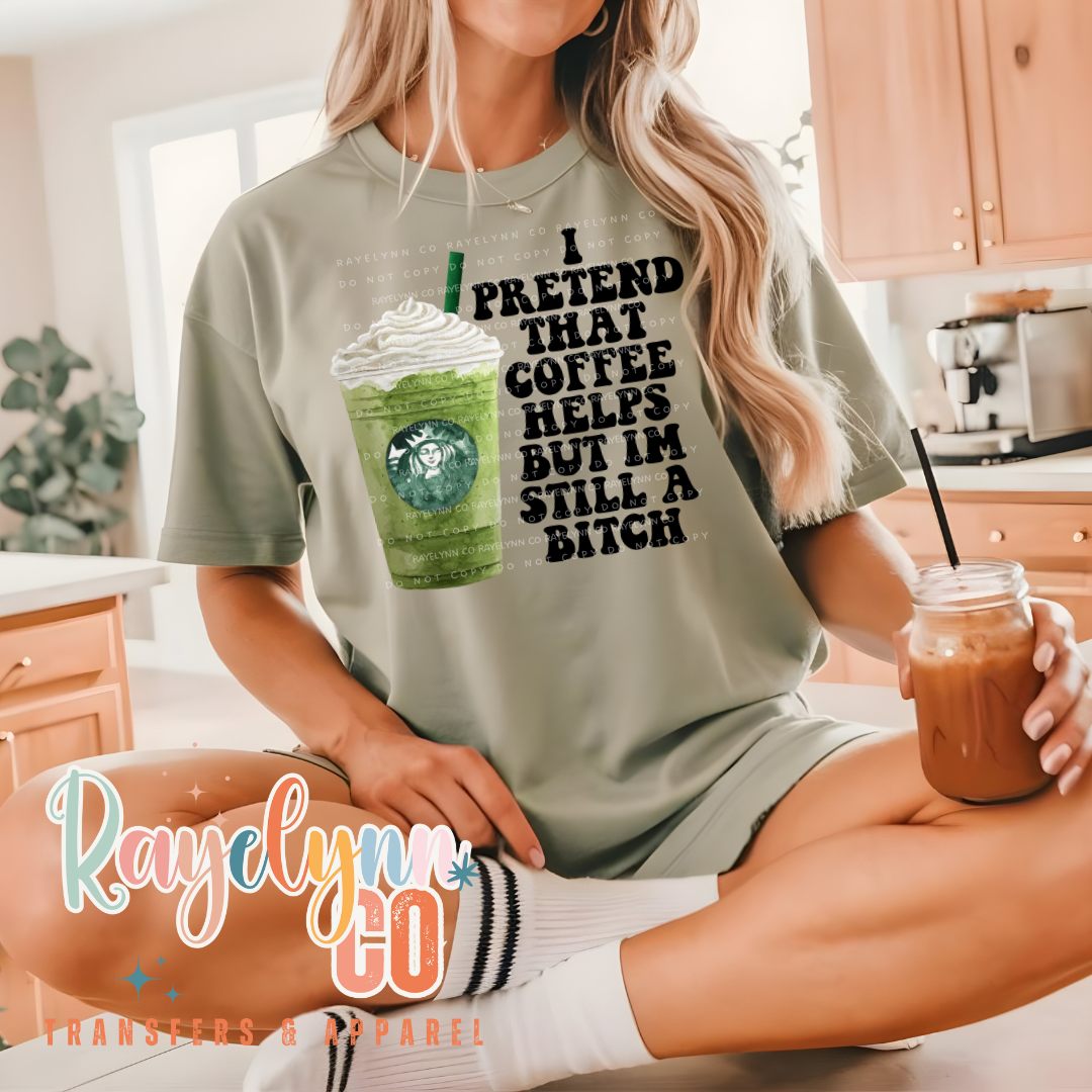 GREEN COFFEE- DTF TRANSFER