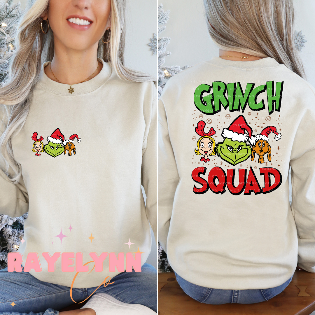 G SQUAD CHRISTMAS SNOWFLAKE (BUNDLE)- DTF