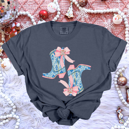 GINGERBREAD BOOTS- DTF