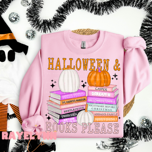 HALLOWEEN & BOOKS- DTF