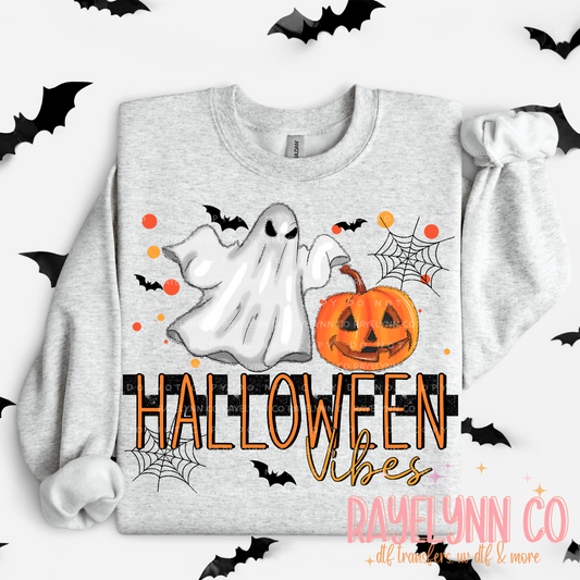 GHOST HALLOWEEN VIBES- DTF