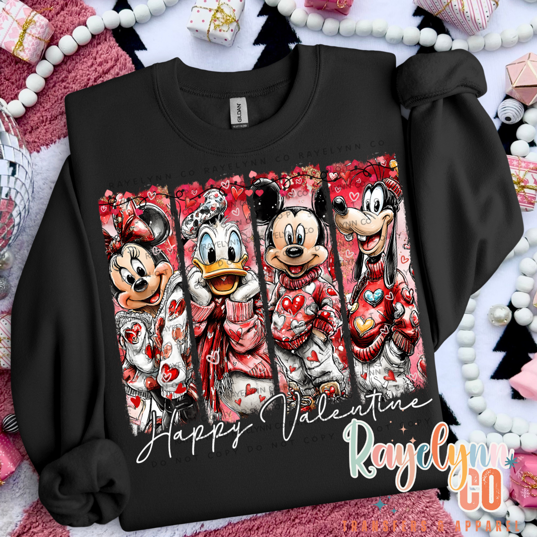 HAPPY VALENTINE'S DAY- DTF TRANSFER