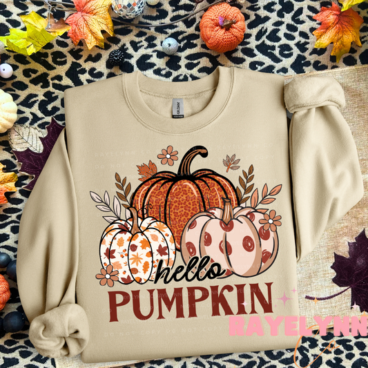 HELLO PUMPKIN BABE- DTF