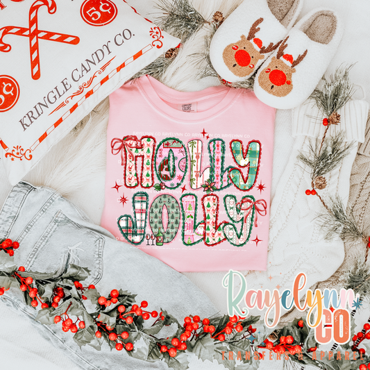 HOLLY JOLLY CLASSIC- DTF TRANSFER