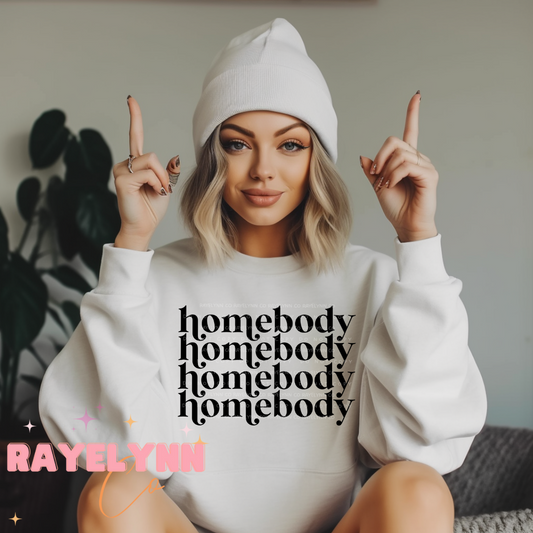 HOMEBODY STACKED- DTF