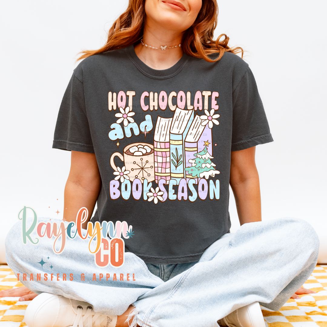 HOT CHOCOLATE & BOOKS- DTF TRANSFER