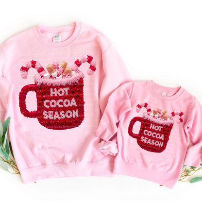 CROCHET HOT COCOA- DTF