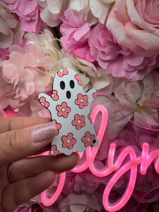FLORAL GHOSTIE CAN OPENER-3D PRINTED