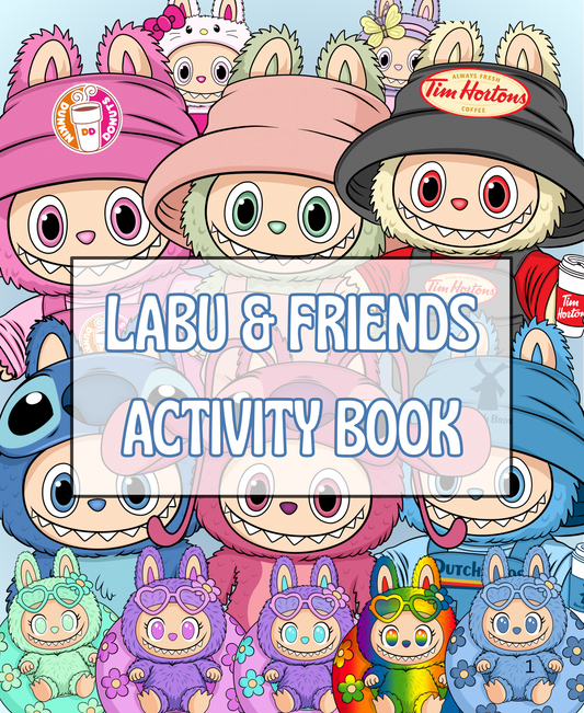 LABU & FRIENDS ACTIVITY BOOK