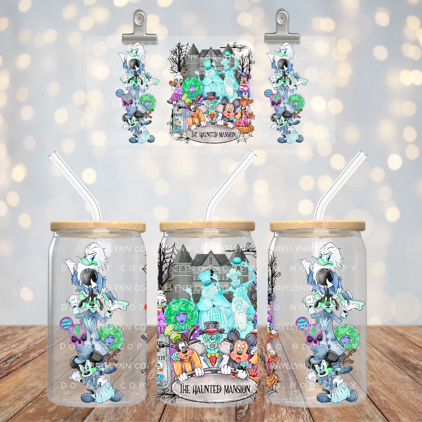 HAUNTED- UV DTF WRAP