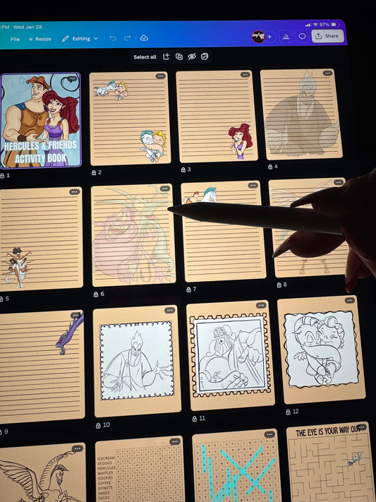 ACTIVITY BOOK A2- CANVA DOWNLOAD